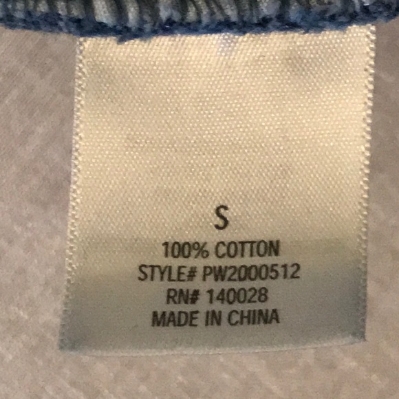 Harper, mini, denim, distress skirt - Picture 9 of 10